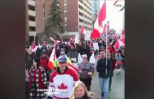 Protesty przeciwko rządom i globalistom w Kanadzie, Albanii