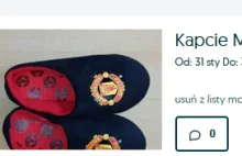 OLX usuwa ogłoszenie o sprzedaży kapci,na ich ruskiej stronie rekrutują sołdatów