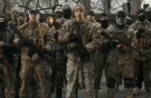 Białorusini walczą na Ukrainie przeciwko Rosji. "Za wolność waszą i naszą"