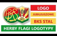 Logo jubileuszowe BKS Stal | Herby Flagi Logotypy # 101