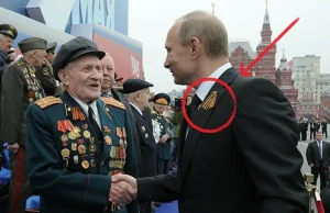 Putin nosi na piersi wstążkę św. Jerzego. Co oznacza ten symbol? W...