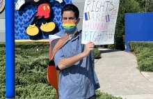 Pracownicy Disneya zapowiedziali protest w obronie LGBT. Przyszła jedna osoba