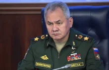 Rosyjski minister obrony Siergiej Szojgu jest objęty śledztwem rosyjskiego wywia