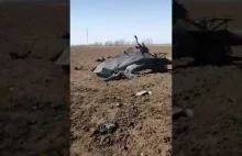 Zestrzelenie rosyjskiego samolotu przez ukraińskie siły powietrzne