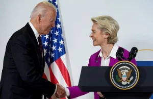 von der Leyen i Biden ogłoszą jutro nowe partnerstwo energetyczne UE-USA