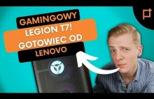 Komputer do gier - Lenovo Legion T7 | Recenzja Gotowca z RTX 3080!