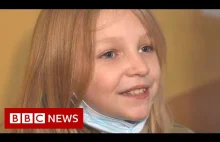 Dziesięcioletnia dziewczynka z Ukrainy zawiązuje przyjaźnie w polskiej szkole