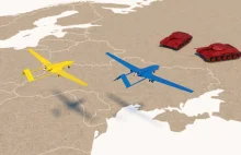 Polskie drony namierzają rosyjskie pozycje w Ukrainie. Zobacz, jak wygląda...