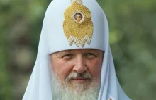 Patriarcha moskiewski Cyryl błogosławi wojnę przeciw Ukrainie.