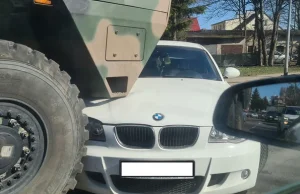 Rosomak uderzył w BMW