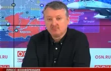 Girkin aka Strelkov mówi w TV o niepowodzeniu "operacji specjalnej"