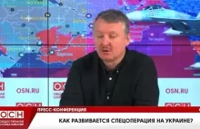 Terrorysta Girkin-Strelkov ogłosił niepowodzenie "specjalnej operacji wojskowej"