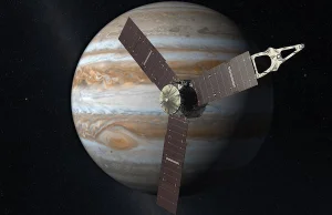 Jowisz i dwa księżyce uwiecznione na nowym zdjęciu. Sonda Juno w akcji