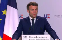 Macron: Francja, Turcja i Grecja chcą ewakuować ludzi z Mariupola