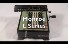 Kalkulator mechaniczny Monroe L Series