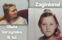 Zaginęła 16-letnia Oliwia Górzyńska z Olsztyna. Ktokolwiek ją widział...