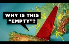 Dlaczego 1/3 terytorium Francji wydaje się być pusta?