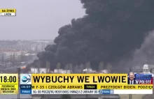 W pobliżu Lwowa doszło do trzech potężnych eksplozji