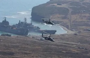 Rosja prowadzi ćwiczenia wojskowe na spornych Wyspach Kurylskich