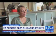 Reportaż o ukraińskiej rodzinie przyjętych do domu przez polską rodzinę