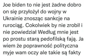 Prezes polskiej firmy medialnej nazwał prezydenta USA "pedofilem"