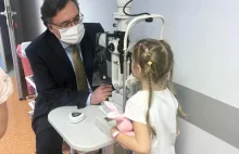 Udała się operacja oka u dziewczynki ewakuowanej z Kijowa