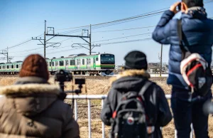Problemy z japońskimi fanatykami pociągów