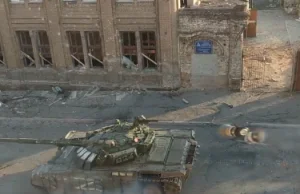 Moment, w którym Rosyjski czołg dostaje NLAW
