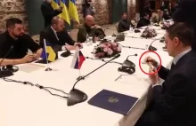 Członek rosyjskiej delegacji pomylił płyn do dezynfekcji rąk z wódką?