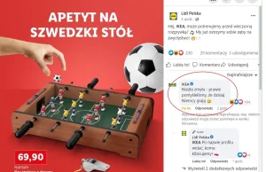 Lidl myślał, że jest bardzo polski, a IKEA widziała, że nie jest :)
