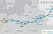 Reuters: przepływy gazu przez gazociąg Jamał-Europa spadły do zera.