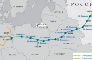 Reuters: przepływy gazu przez gazociąg Jamał-Europa spadły do zera.