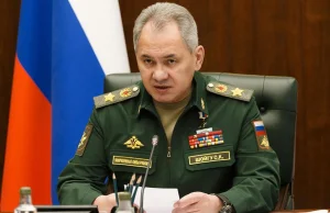 Rosyjski minister obrony Siergiej Szojgu zaszył się w bunkrze nuklearnym