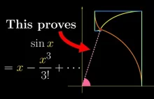 Dlaczego sin x = x - x³/3! + x⁵/5! -...?