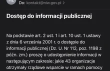 NIW nie chce podawać informacji o sprawozdaniach wspieranych przez nich fundacji