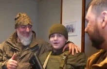 Ramzan Kadyrow miał zabrać 14-letniego syna do Mariupola
