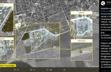 Zdjęcia satelitarne z Maxar pokazują Rosyjski obóz na lotnisku Czaplynka