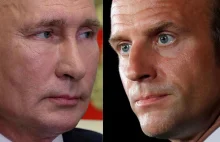 "Jest przerażony". To dlatego Macron wydzwania do Putina