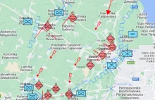 Świeża mapa przebiegu działań na 31.03.2022 od Jarosława Wolskiego