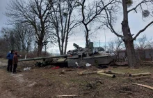 Ukraina: zdobyto cztery T-80UE-1