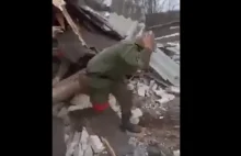 Pojmanie ruskich żołnierzy czekających w ukryciu