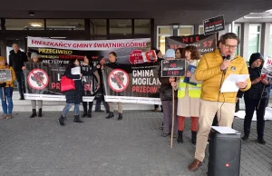 Nie chcą nowej zakopianki z Krakowa do Myślenic. Protest przed GDDKiA...