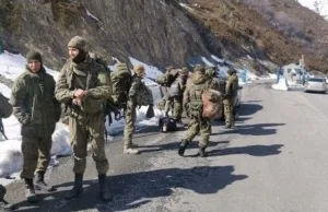 Rosyjscy żołnierze odmówili udziału w walce, i wróciło do domu autostopem.