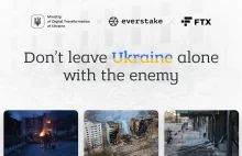 Kryptowaluty dla Ukrainy