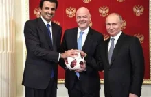 Skandal. Kompromitacja FIFA przed losowaniem MŚ. Gianni Infantino hołduje Putina