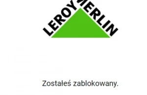 Leroy Merlin tłumaczy się z niedostępności strony - to cyberataki! xD