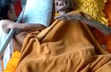 109 letni tajski mnich. Trochę żyje a trochę jakby nie.