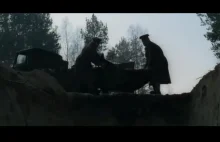 Rosyjski mord na polskich żołnierzach - ostatnie sceny filmu "Katyń"