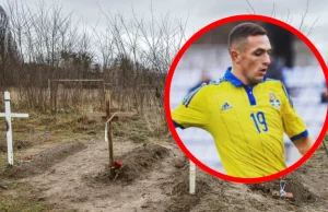 Ukraiński piłkarz Oleksandr Suhenko ijego rodzice znalezieni w zbiorowej mogile