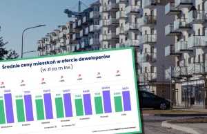 Ceny mieszkań rosną. W ciągu roku nawet o 30 proc. Polacy to odczuwają i...